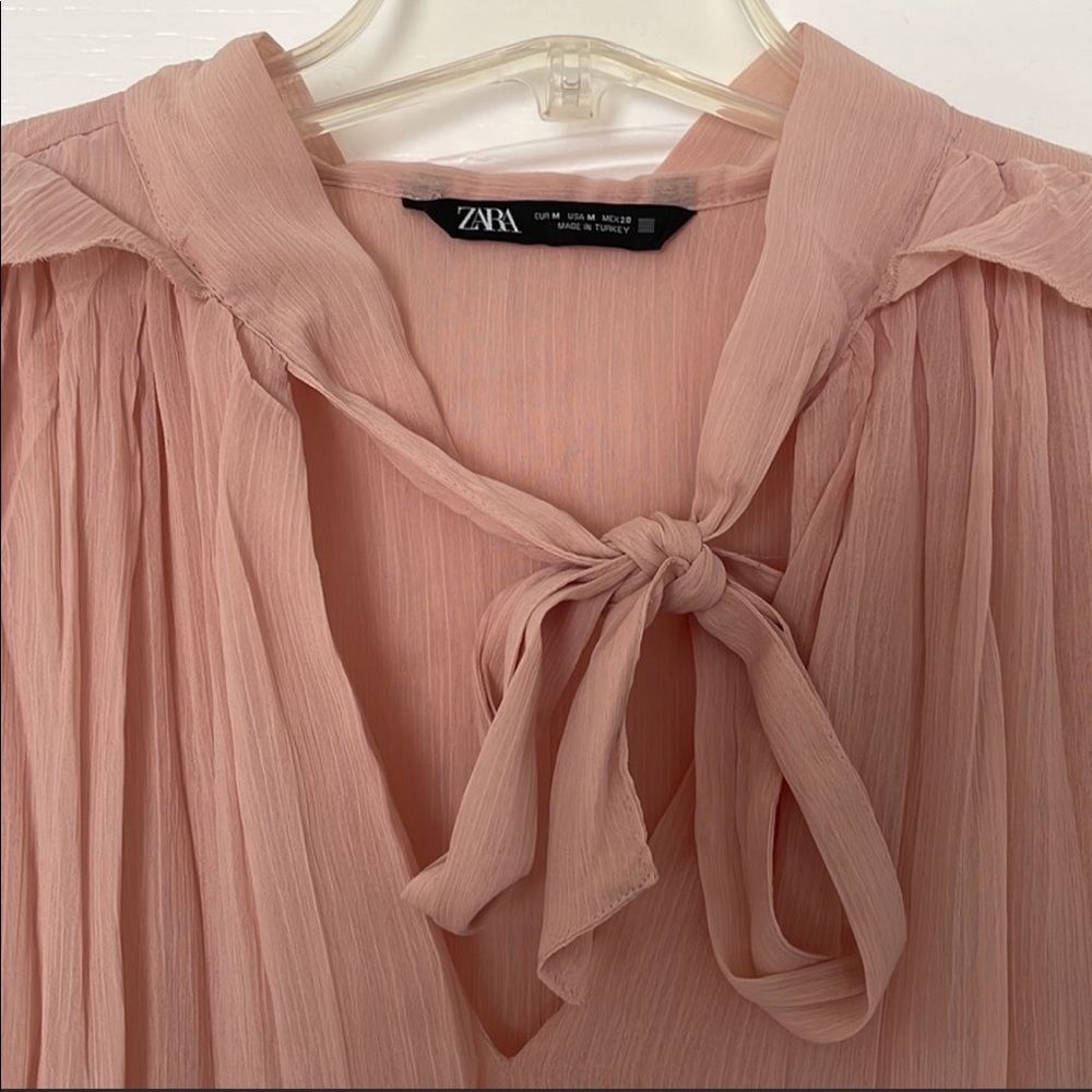 Cream Zara Ruffle Top - Picture 3 of 4